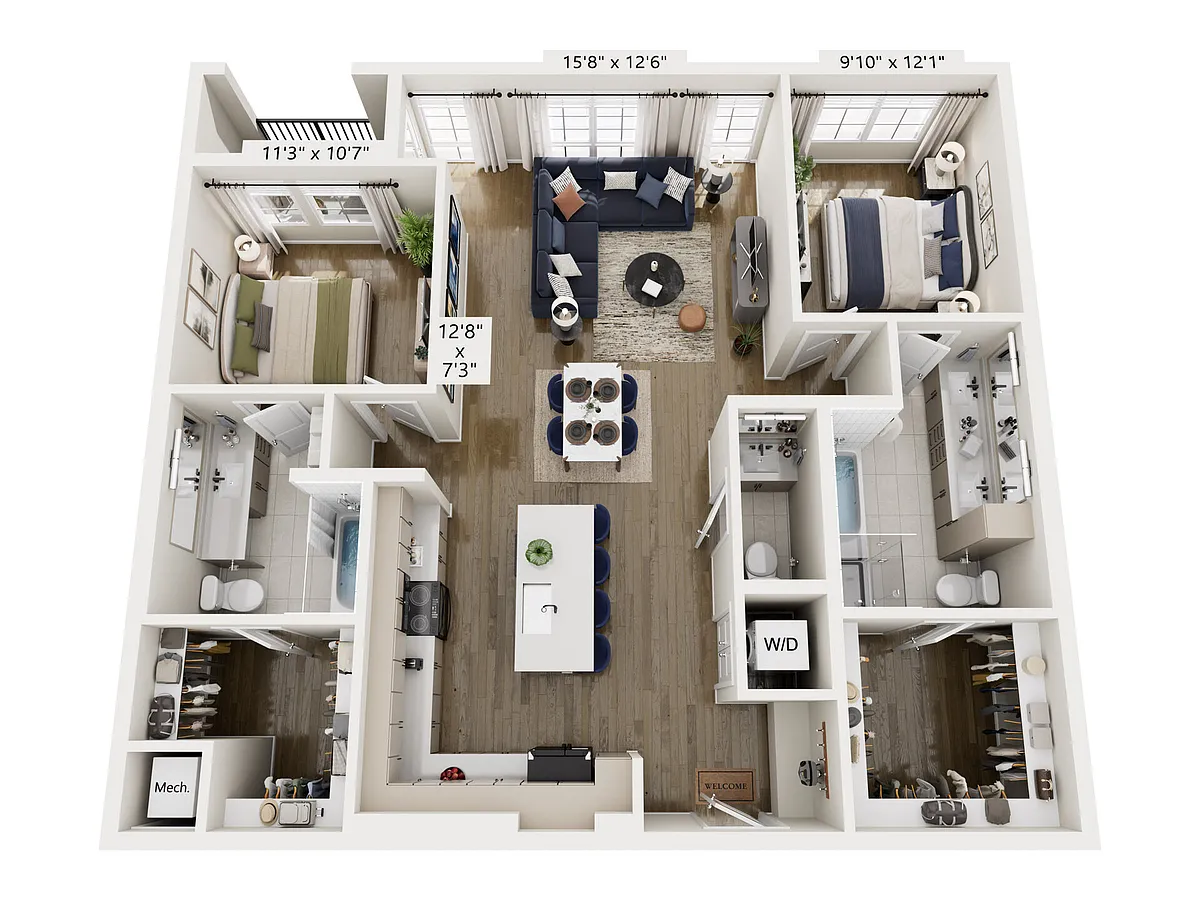 Floor plan B9
