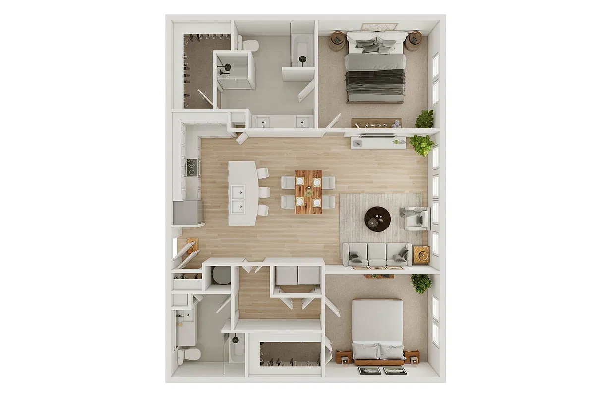 Floor plan B72A-P1