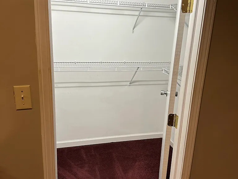 Master bedroom closet