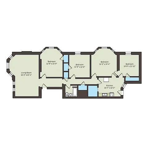 Floor plan 5401W4bb