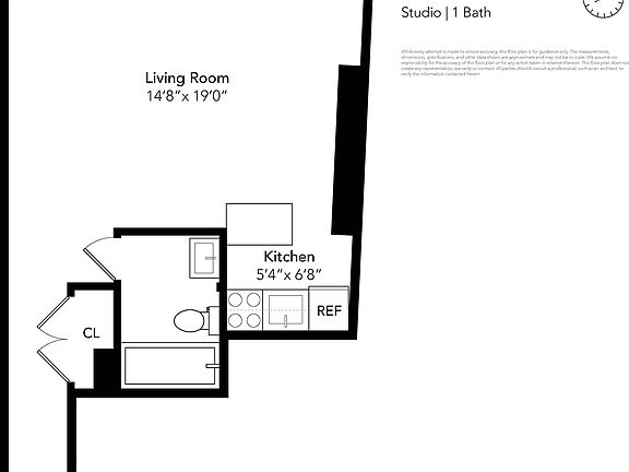 2nd image of 280 W 12th St APT 4W