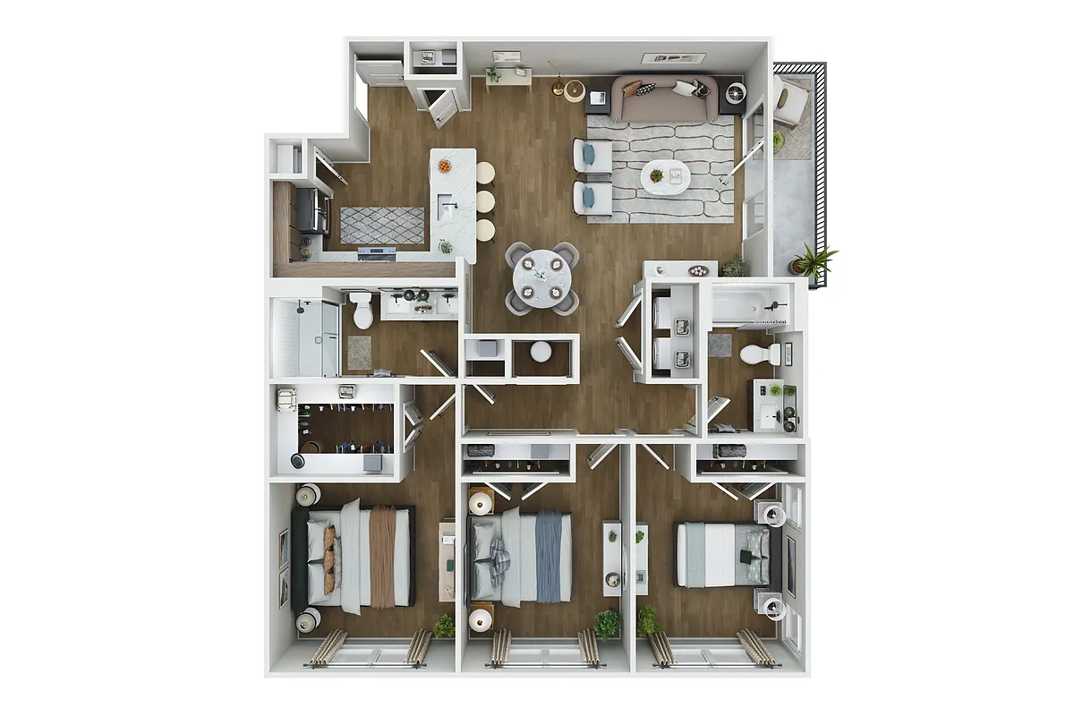 Floor plan The Radiant