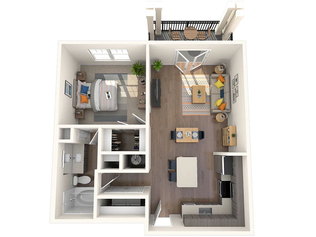 Floor plan The Madison 1