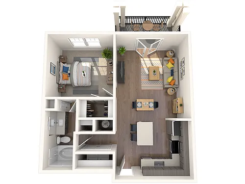 Floor plan The Madison 1