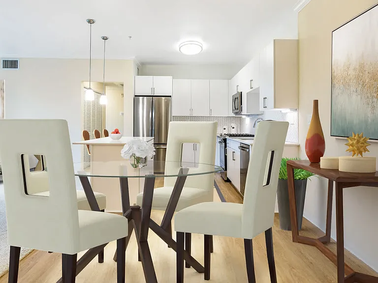 Kitchen with Stainless Steel Appliances