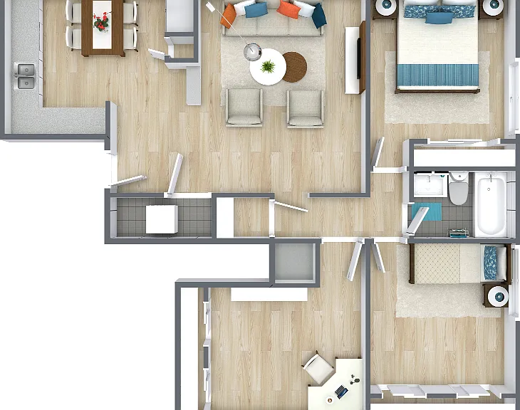 B1 Floorplan Diagram