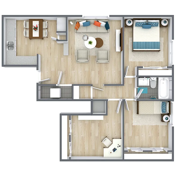 Floor plan B1