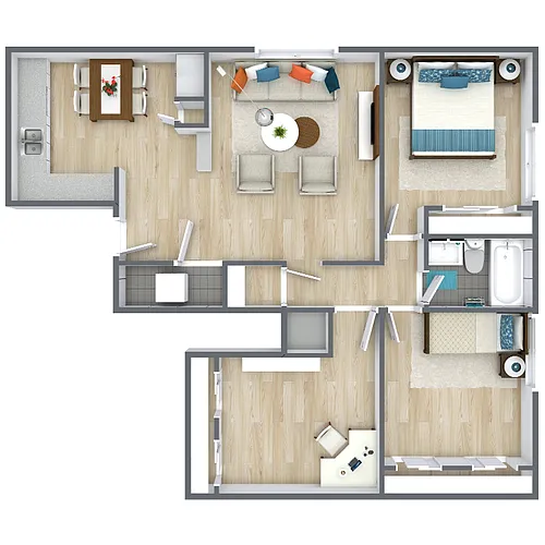 Floor plan B1