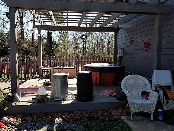 Side Porch with Pergola