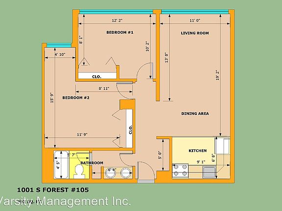 5th image of 1001 South Frst APT 105