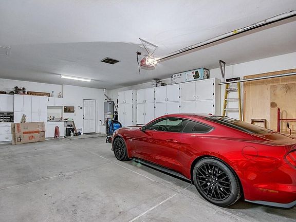 Extended 3 car garage