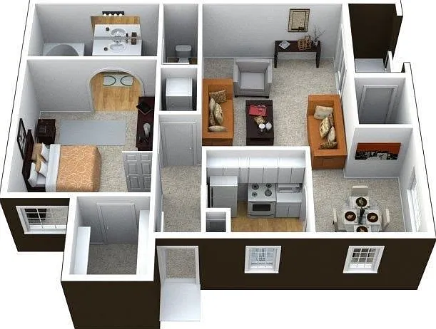 A2 1x1 700sq ft A2 1x1 700sq ft