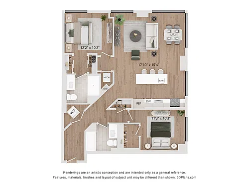 Floor plan F032