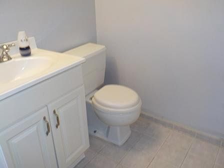basement powder room