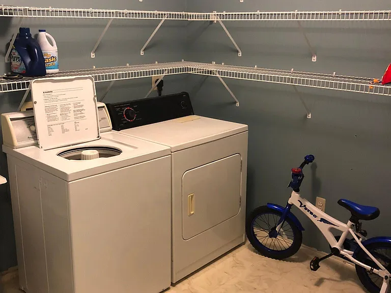 Laundry with storage