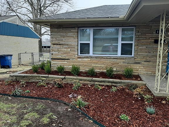 New flower beds
