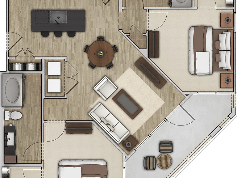 Messina Luxury Apartments — Photo 24