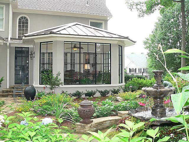 Sunroom from Garden