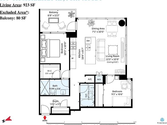 2nd image of 308 Morrissey Rd #804