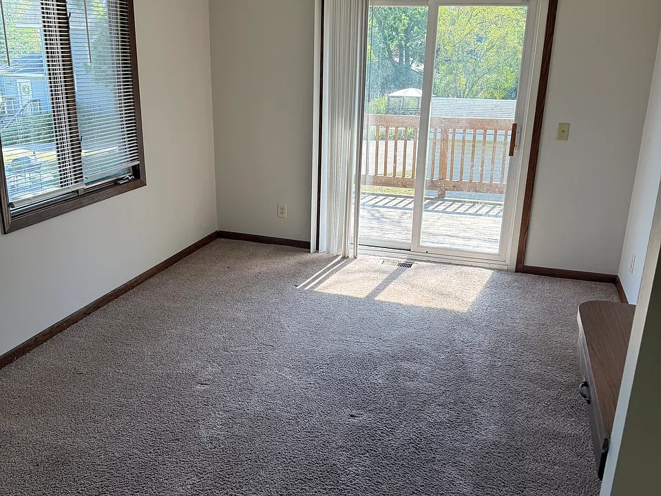 Dining with access to Deck