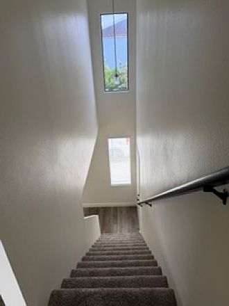 Looking Downstairs to entrance door