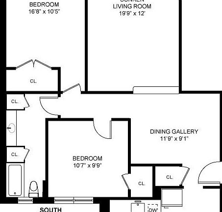 2nd image of 300 W 53rd St APT 1J