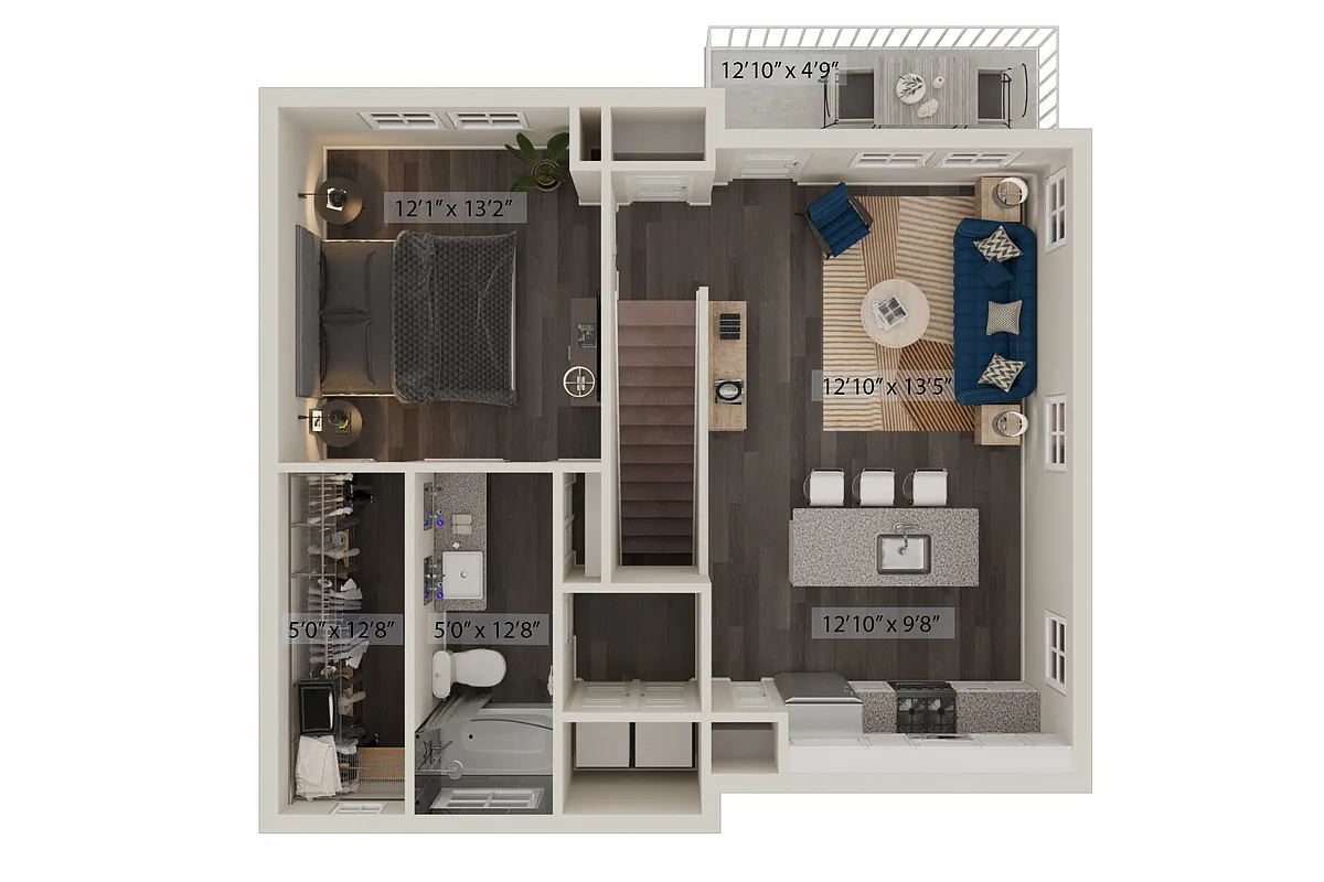 Floor plan A1 - Anderson