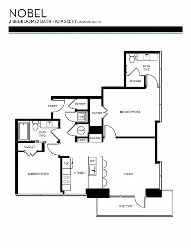 Floor plan Nobel