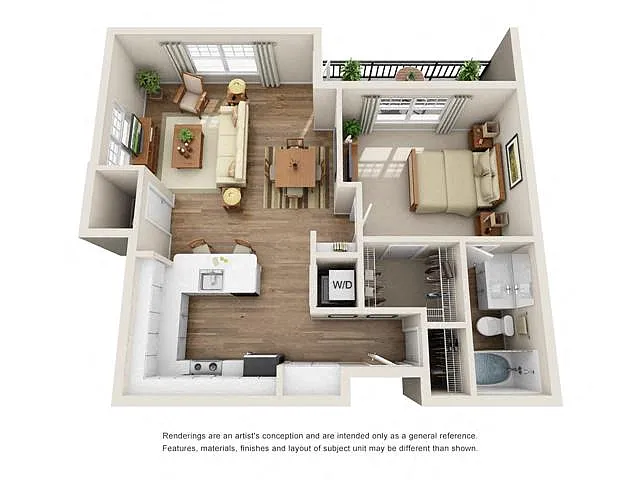 Floor plan A1C