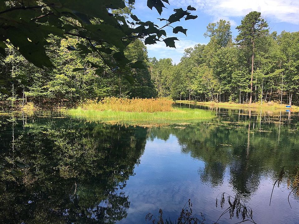 Spring fed pond on lot.
