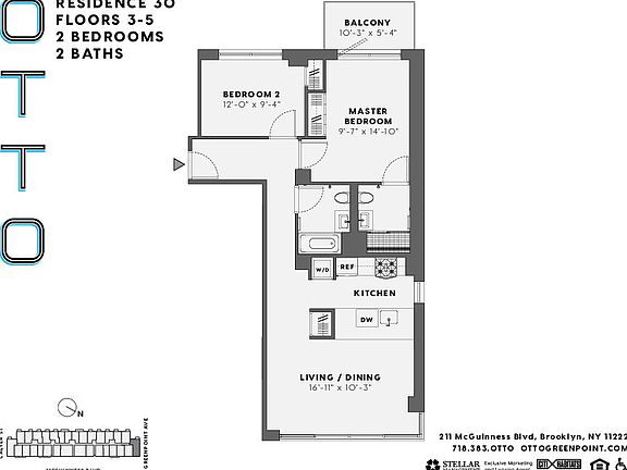 2nd image of 211 McGuinness Blvd #431