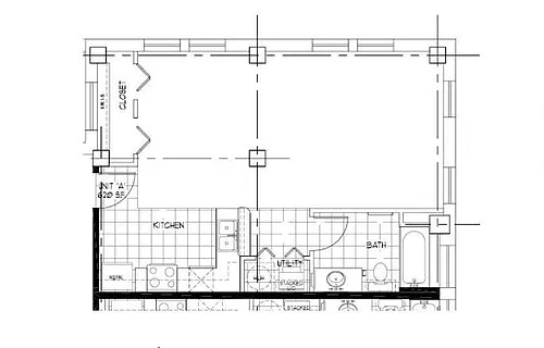 Floor plan Studio