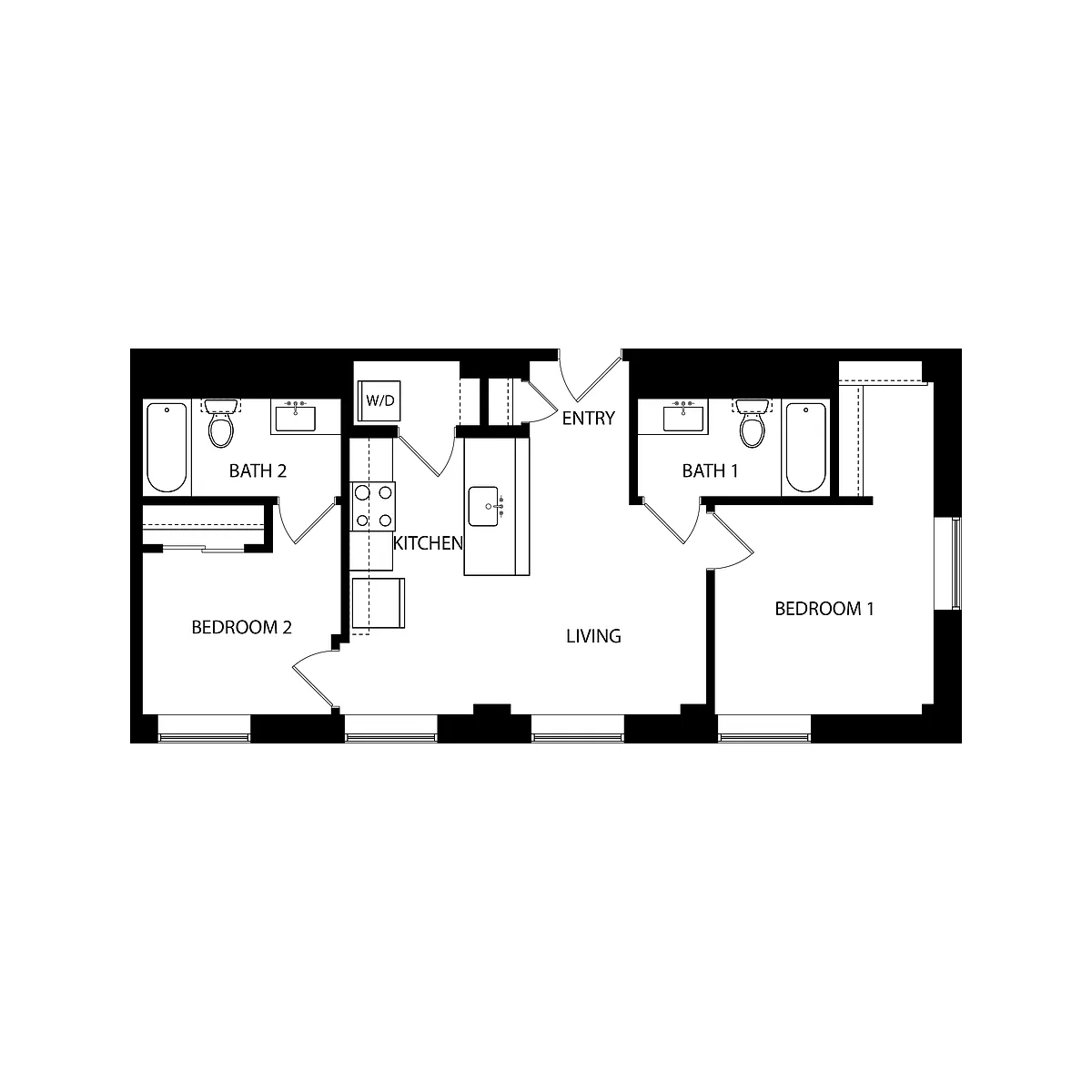 Floor plan B1