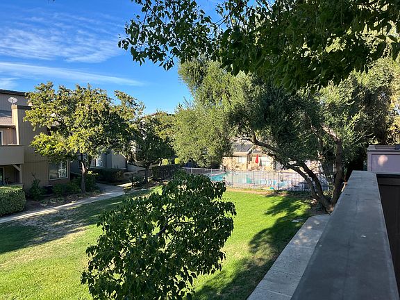 Pool view from deck