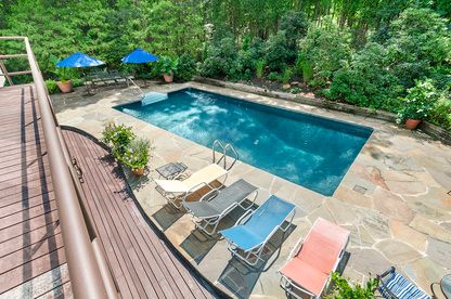  Master Balcony Overlooking Pool