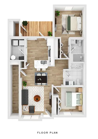 Floor plan 2/2 MKT