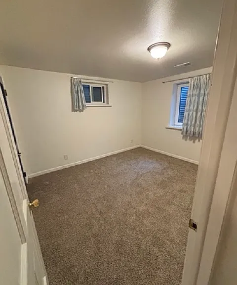 bedroom NW corner, basement