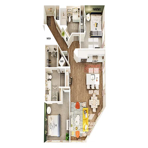 Floor plan B3