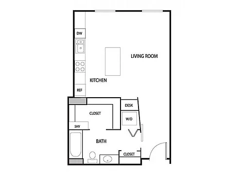 Floor plan Degas