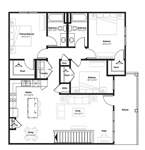 Floor plan C2