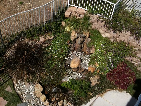 backyard view from top deck 