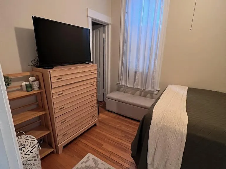 Bedroom, showing window