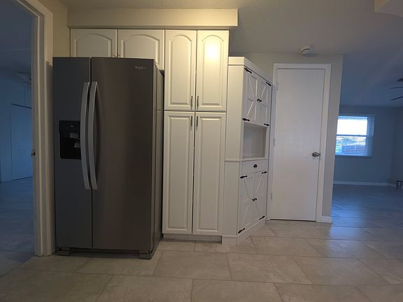 Kitchen facing Fridge