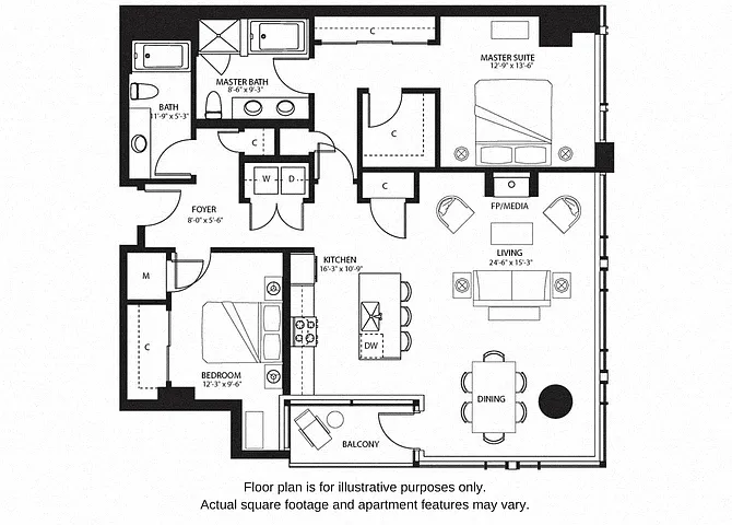 Floor plan B7 North