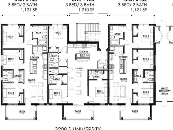3208 S University Dr, Fort Worth, TX
