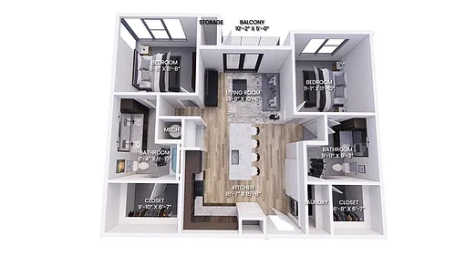 Floor plan B1