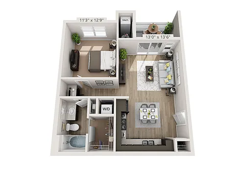 Floor plan Carnegie