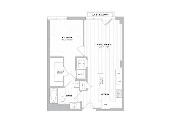 Floor plan Dylan 1A.8