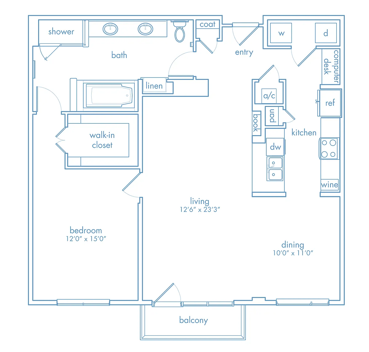 Floor plan A4