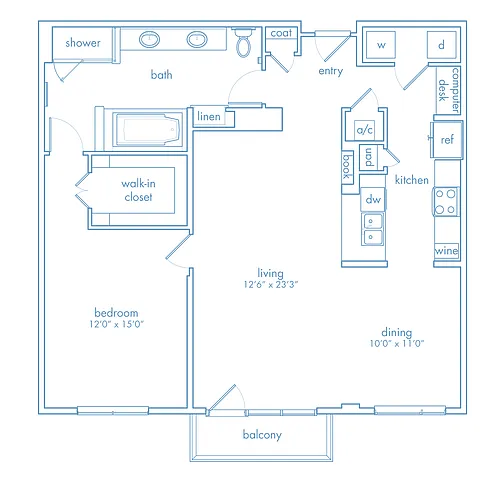 Floor plan A4